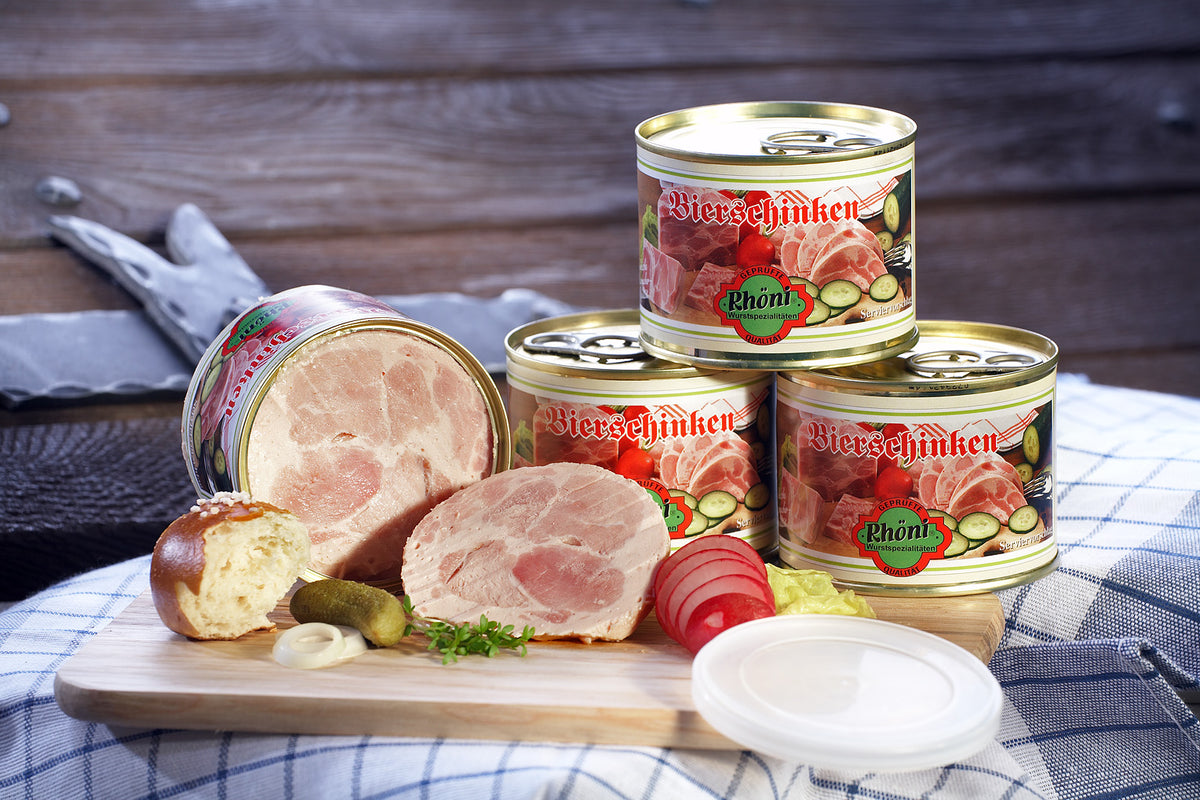 Hausmacher Wurst in Dosen
