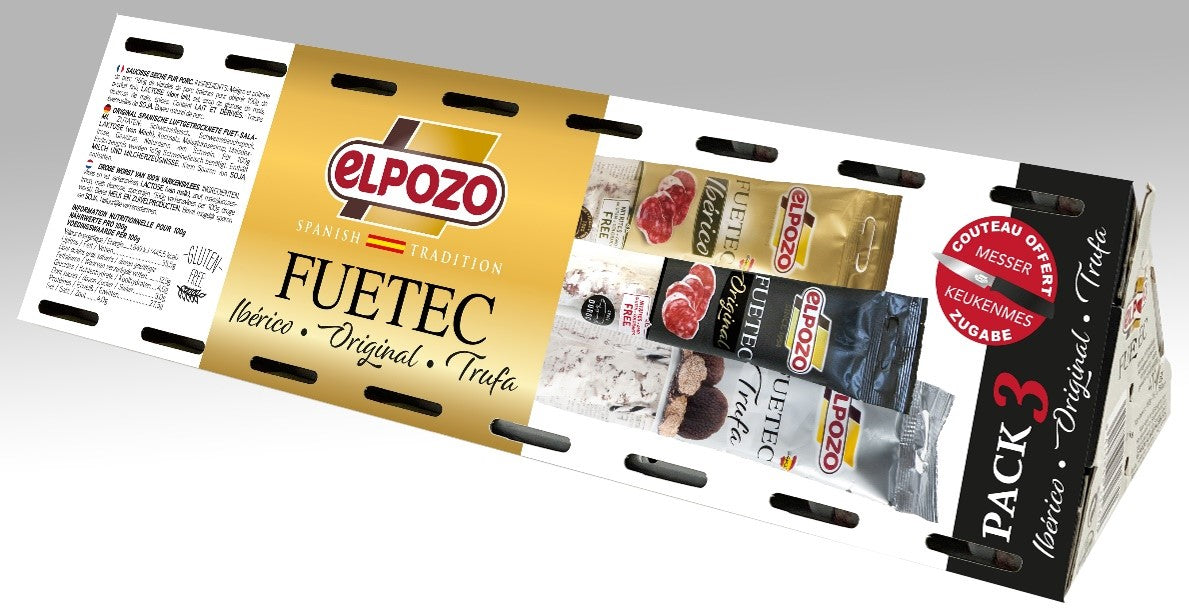 Spanisches Trio Fuetec 470g (MHD: 06.01.2026)