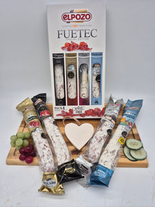 Spanisches Quartett Fuetec 600g (MHD: 24.11.2025) Ideal auch als Weihnachtspräsent, jetzt schon vorbestellen unter info@rhoeni.de