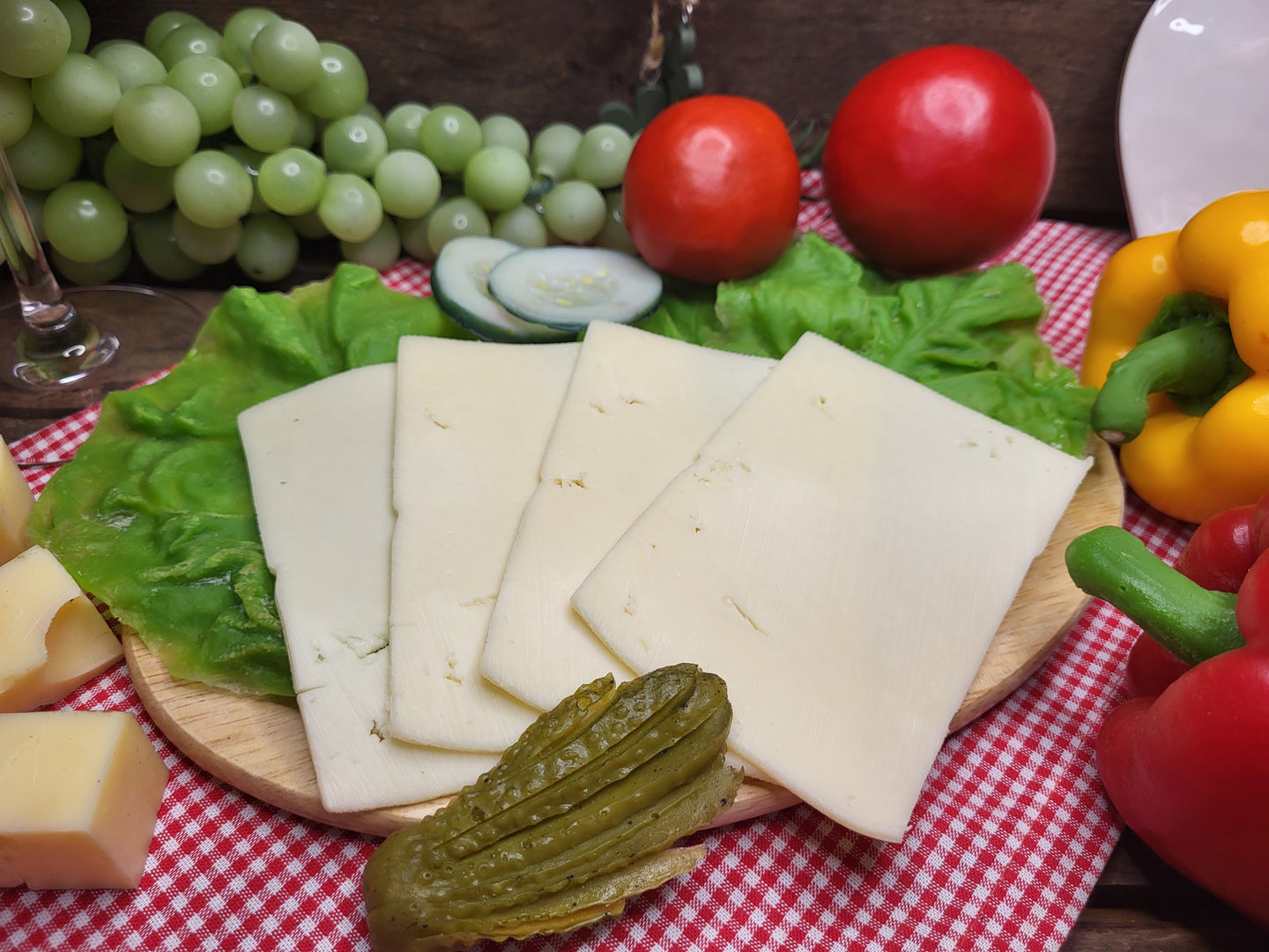 Butterkäse 45% Fett i.Tr. Scheiben 80g (MHD: 01.07.2025)