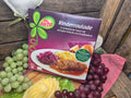 Du darfst Rinderroulade in aromatischer Sauce mit würzigem Rotkohl und Kartoffelpüree 400g