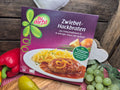 Du darfst - Zwiebel-Hackbraten aus Schweinefleisch in würziger Sauce mit Spätzle 375g