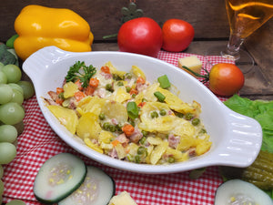 Gratin mit Kasseler und Gemüse 300g Schlauch (MHD: 03.10.2025)