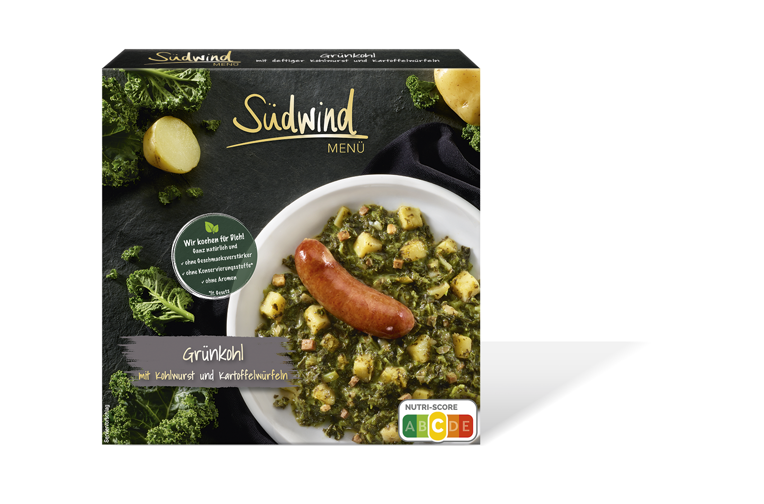 Südwind  Grünkohl mit Kohlwurst und Kartoffelwürfeln 375g