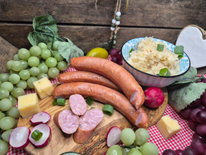Hausmacher Krautwürstchen 3er 240g (MHD: 10.11.2025)