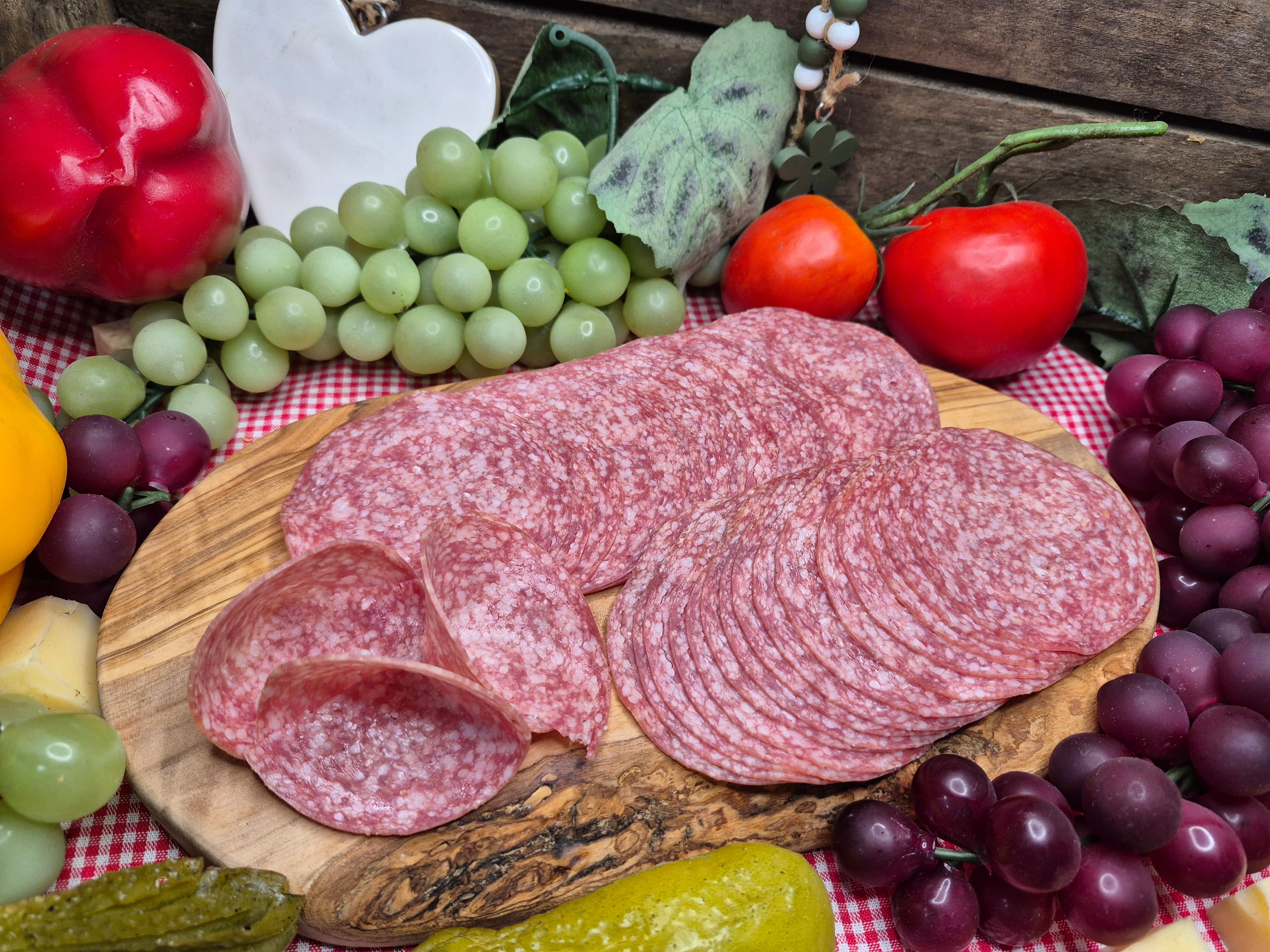 Edelsalami 1A geschnitten 150g (MHD: 20.09.2026)