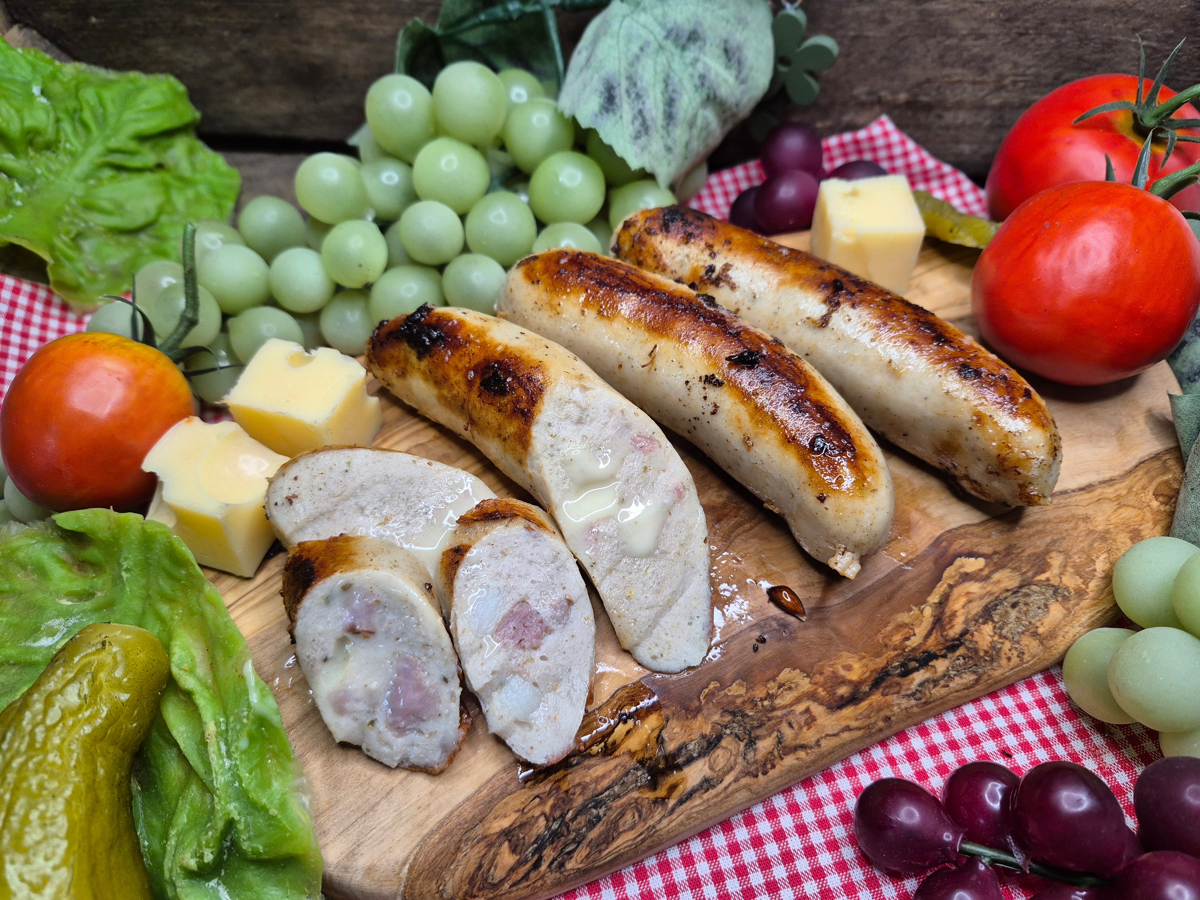 Schinken-Käse-Bratwurst 240g (MHD: 25.06.2026)