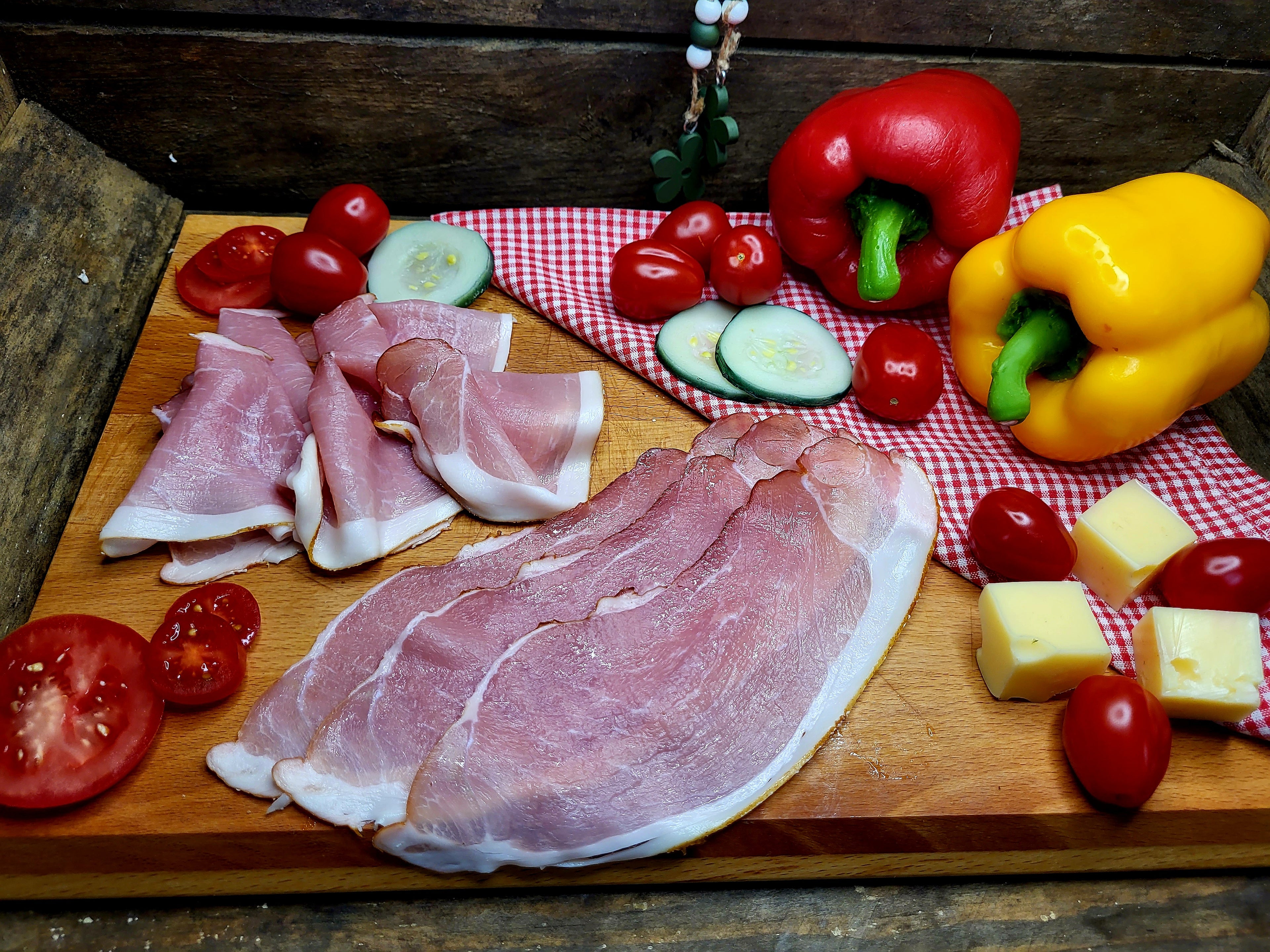 Schinkenspeck in Scheiben 100g (MHD: 30.07.2026)