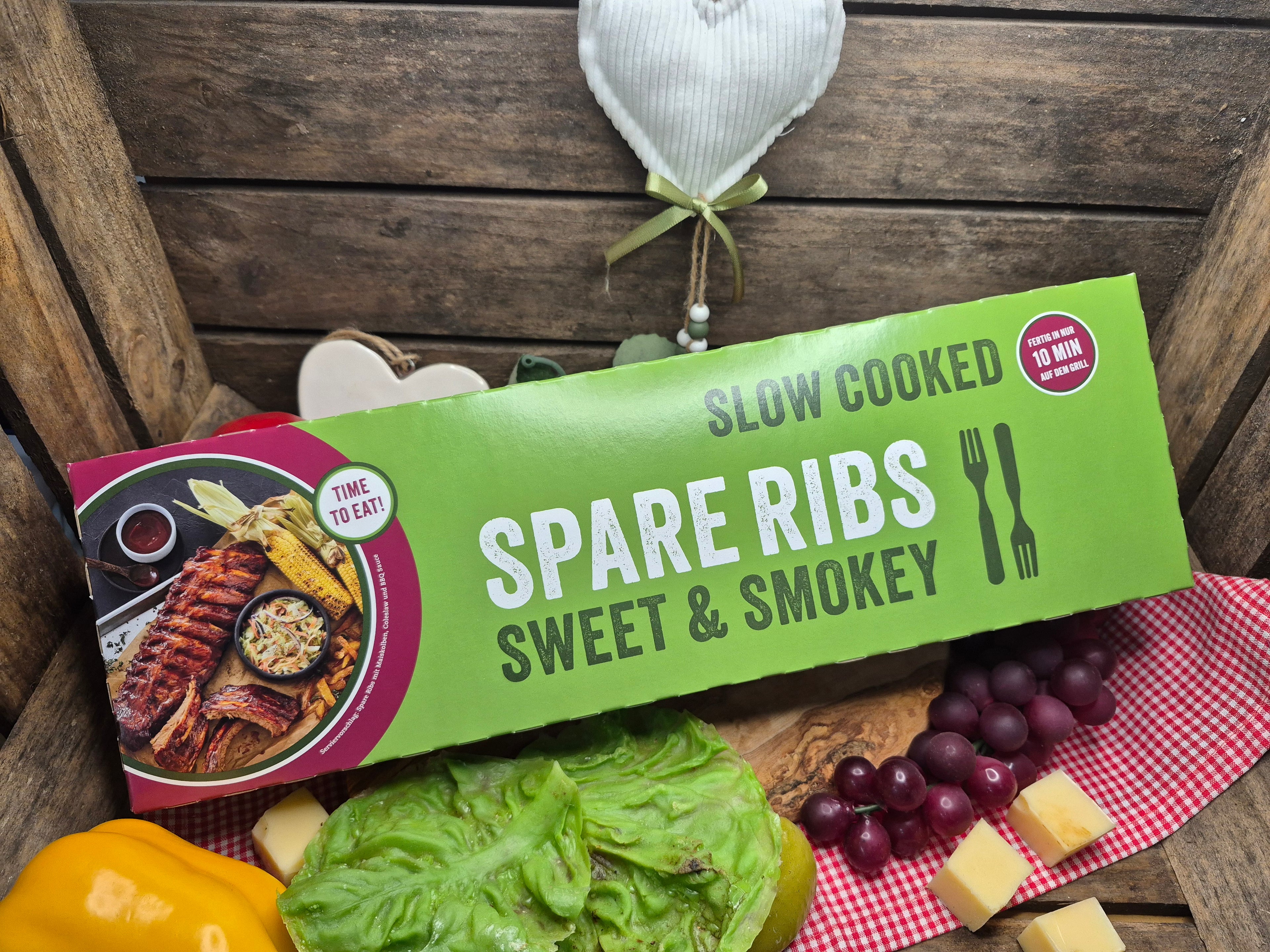 BBQ Spare-Ribs "Sweet & Smokey" 450g + 50g Marinade (MHD: 21.12.2026)