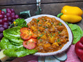 Szegediner Gulasch mit Kartoffeln und Sauerkraut 400g Dose