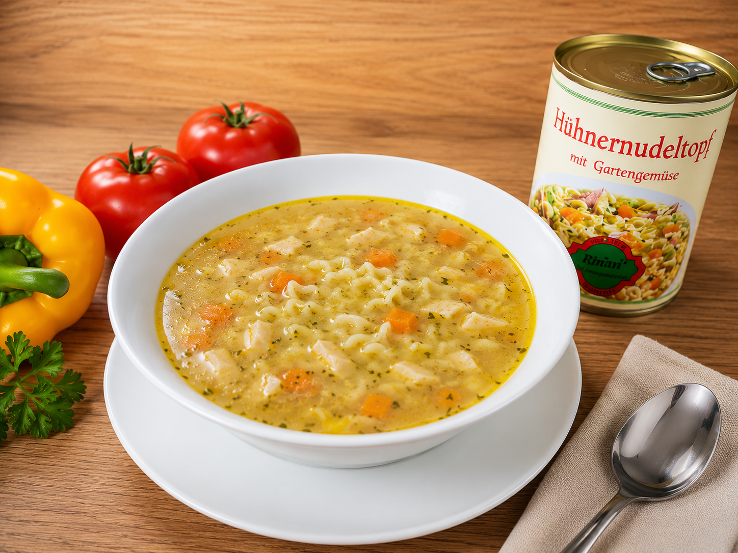 Festtagssuppe mit Fleischbällchen & Eierstich 400ml