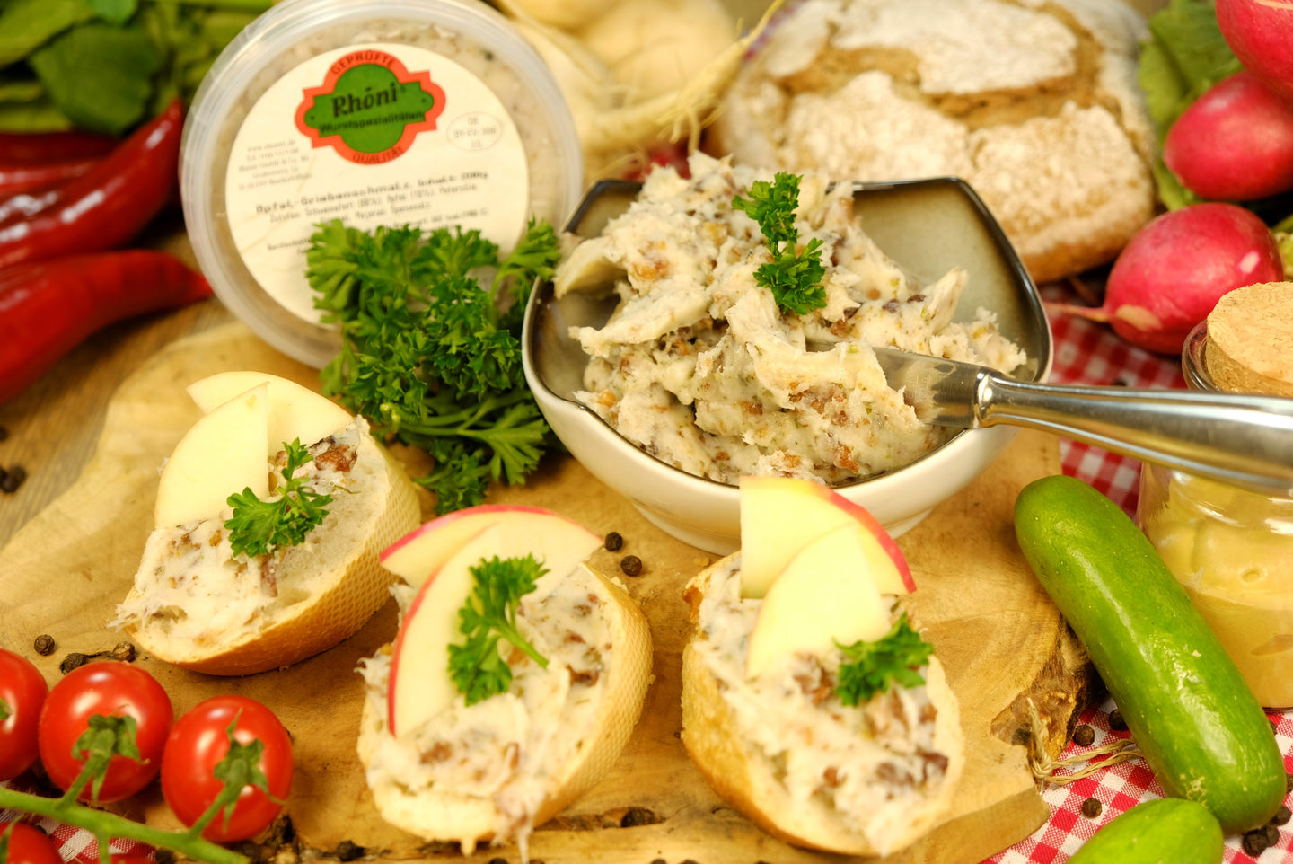 Apfel-Grieben-Schmalz 200g Dose (MHD: 11.12.2025)