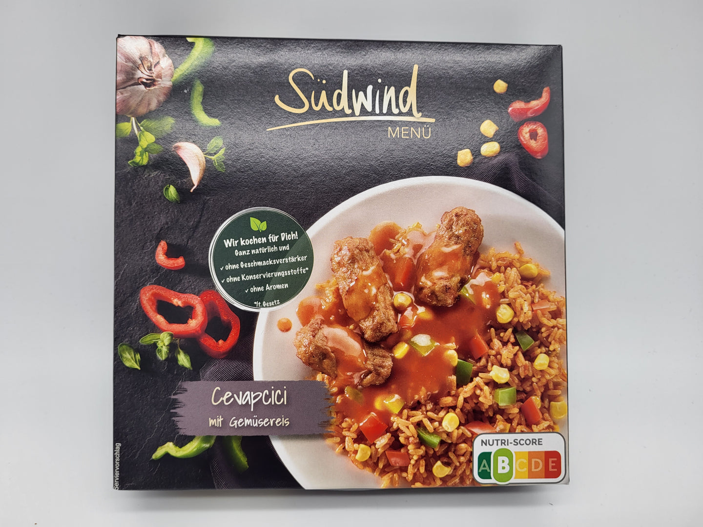 Südwind Cevapcici mit Gemüsereis 400g