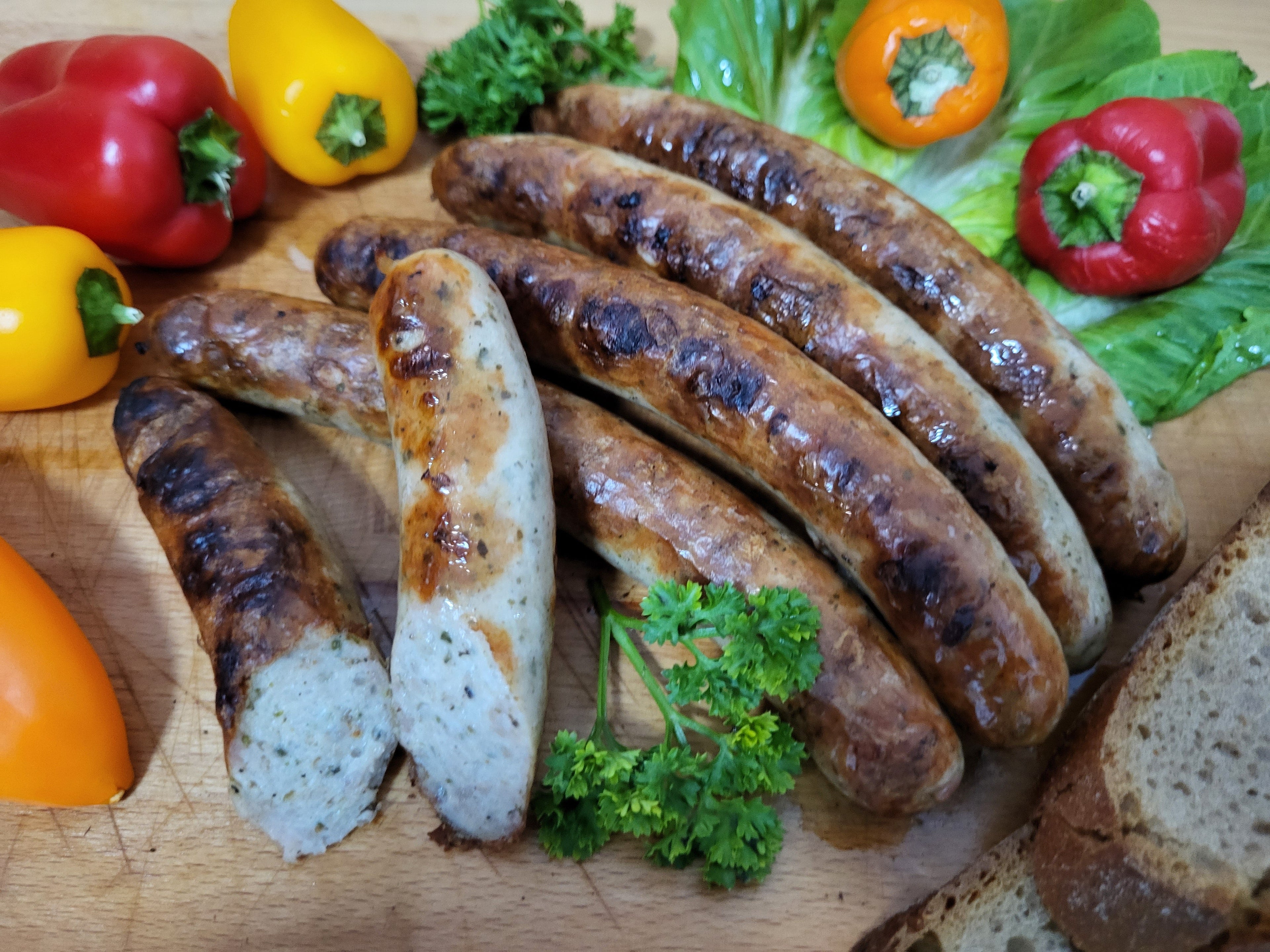 Kräuterbratwürste 200g (MHD: 21.06.2026)