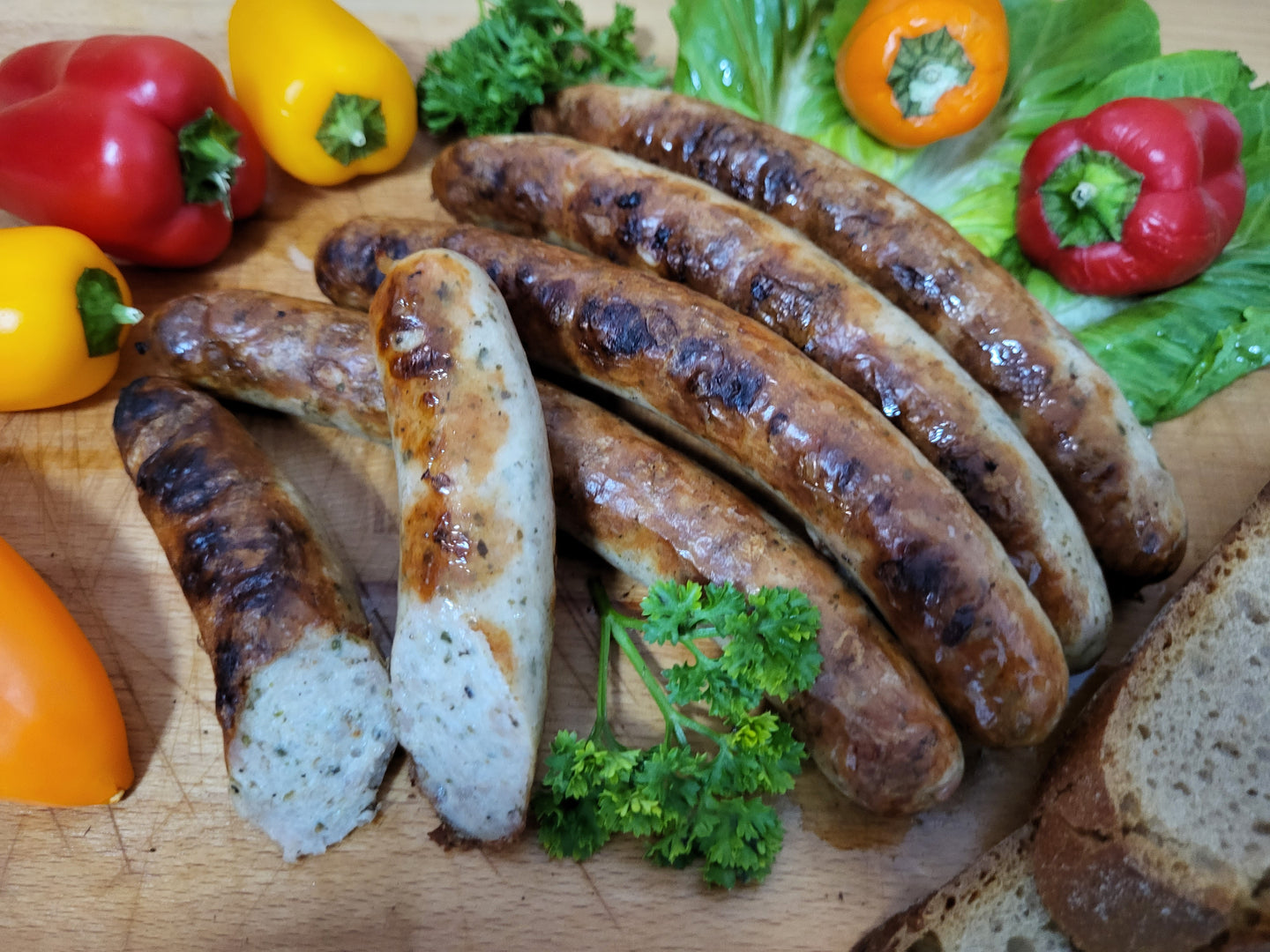 Fränkische Bratwürste 200g (MHD: 16.06.2025)