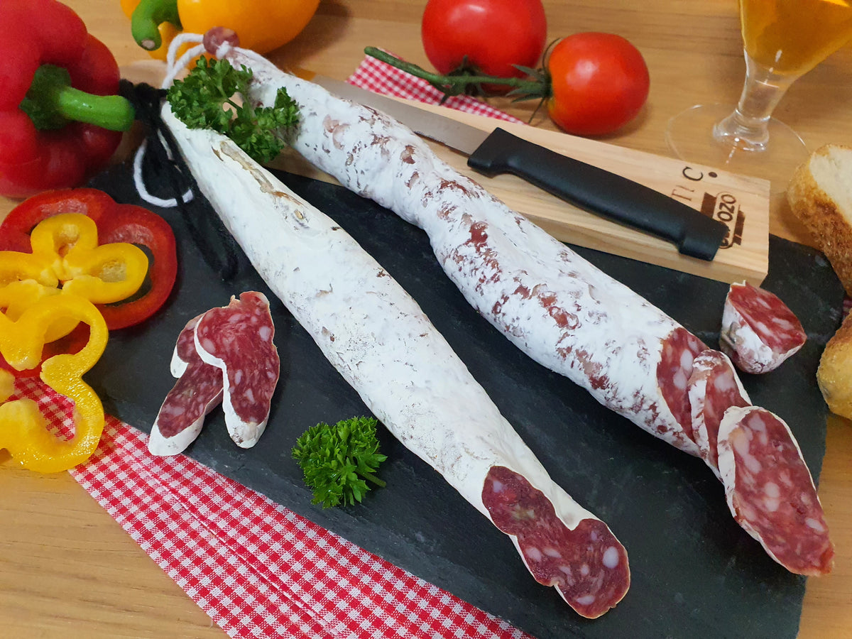 Iberico-Salami + original spanische Salami 320g (MHD: 21.12.2026)