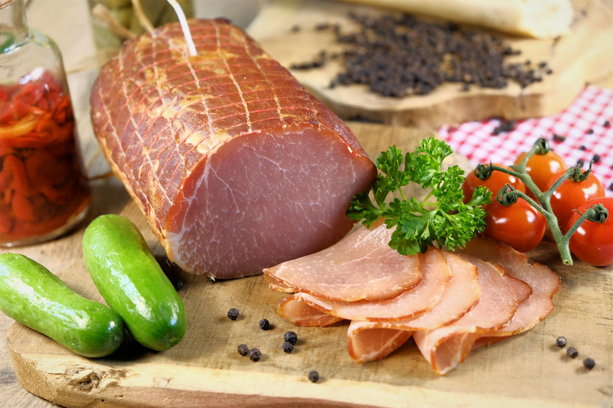 Lachsschinken 650g (vom Dorfmetzger)