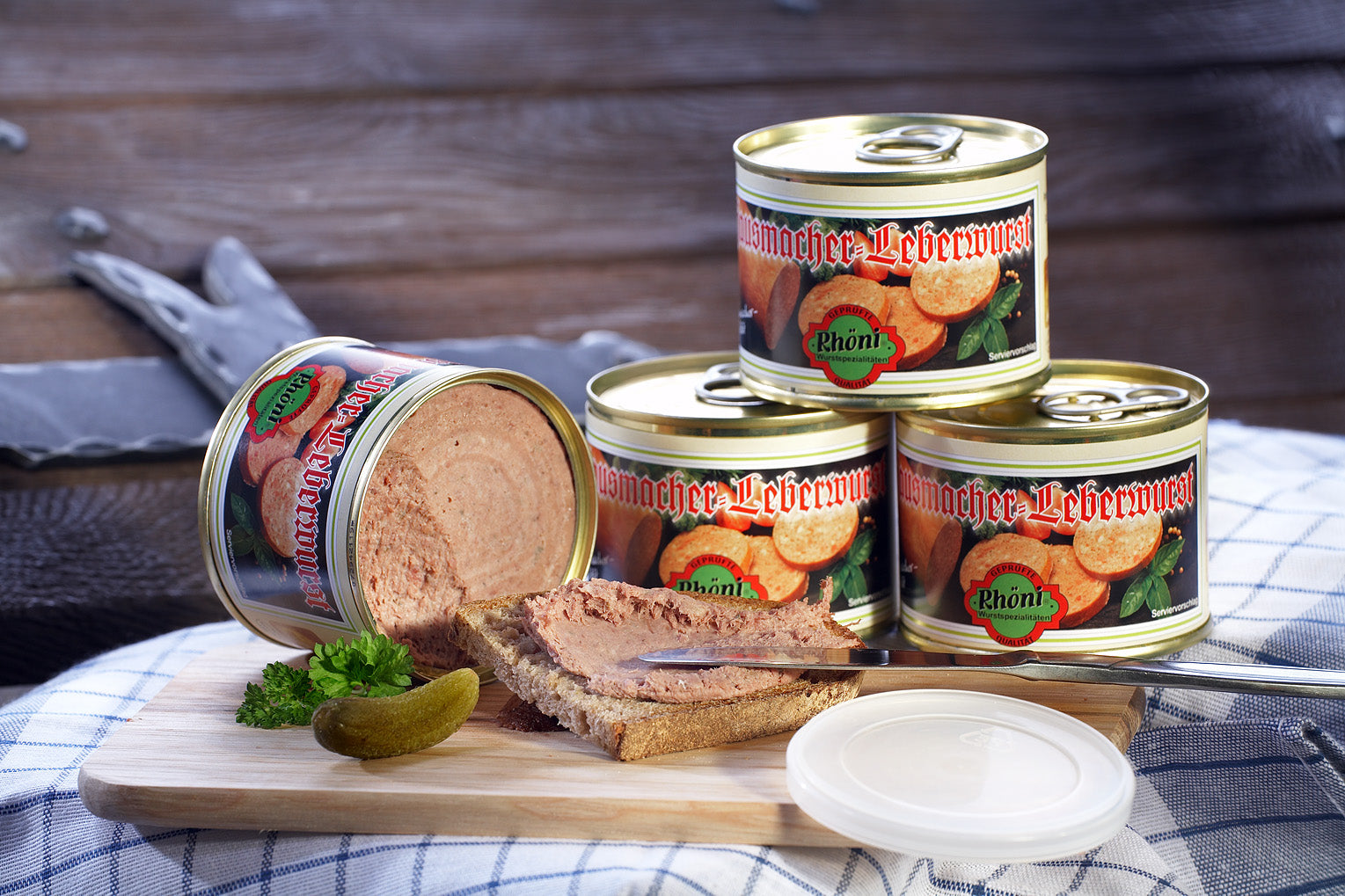 Hausmacher Leberwurst 200g Dose