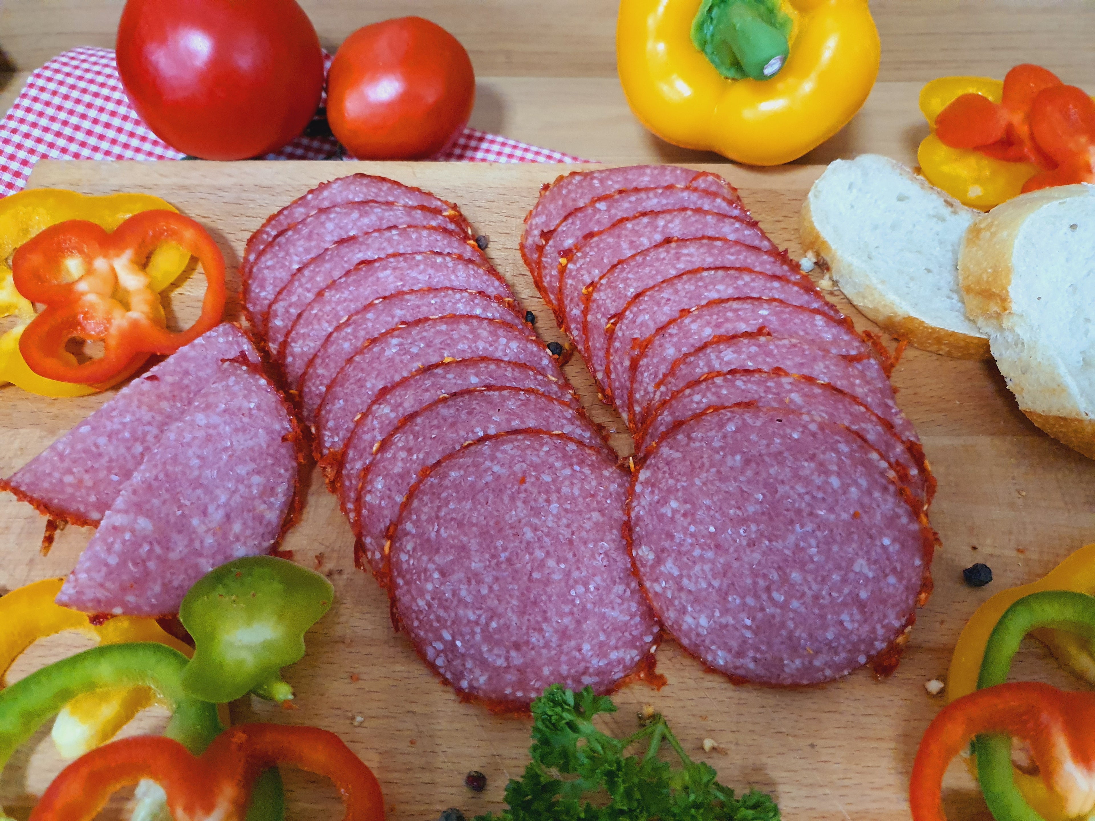Geflügelsalami 1A "Chili" 100g (MHD: 10.09.2026)