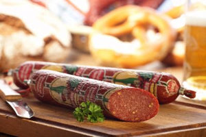 Rotweinsalami 140g (mit Truthahnfleisch geräuchert)