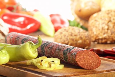 Peperonisalami 300g (mit Truthahnfleisch geräuchert)